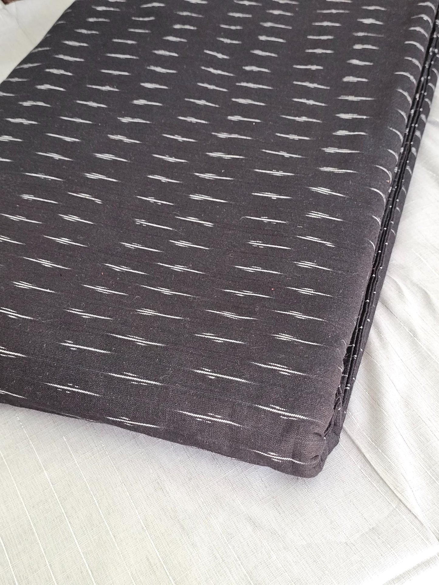 Black Ikkat Fabric