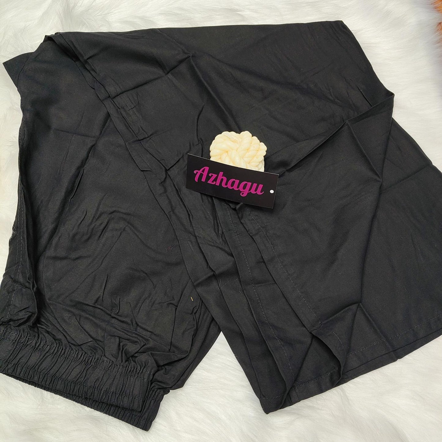 Black Palazzos Rayon