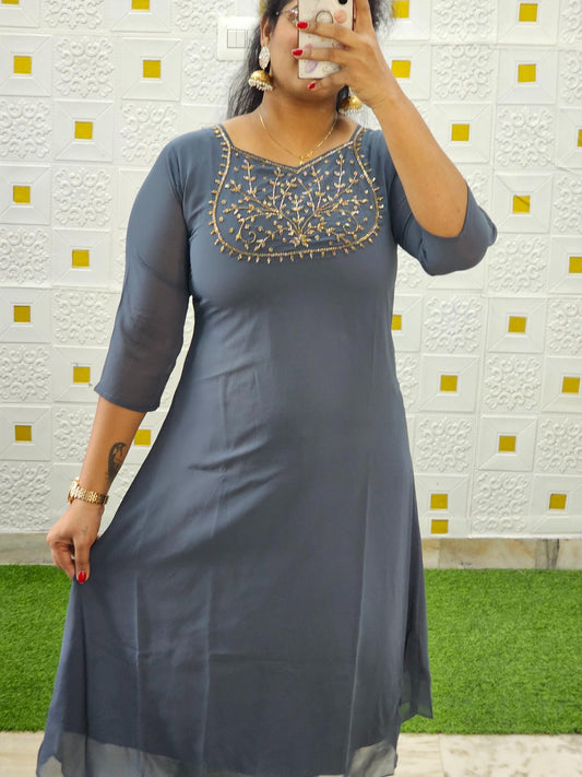 Georgette Ash Colour ABB64