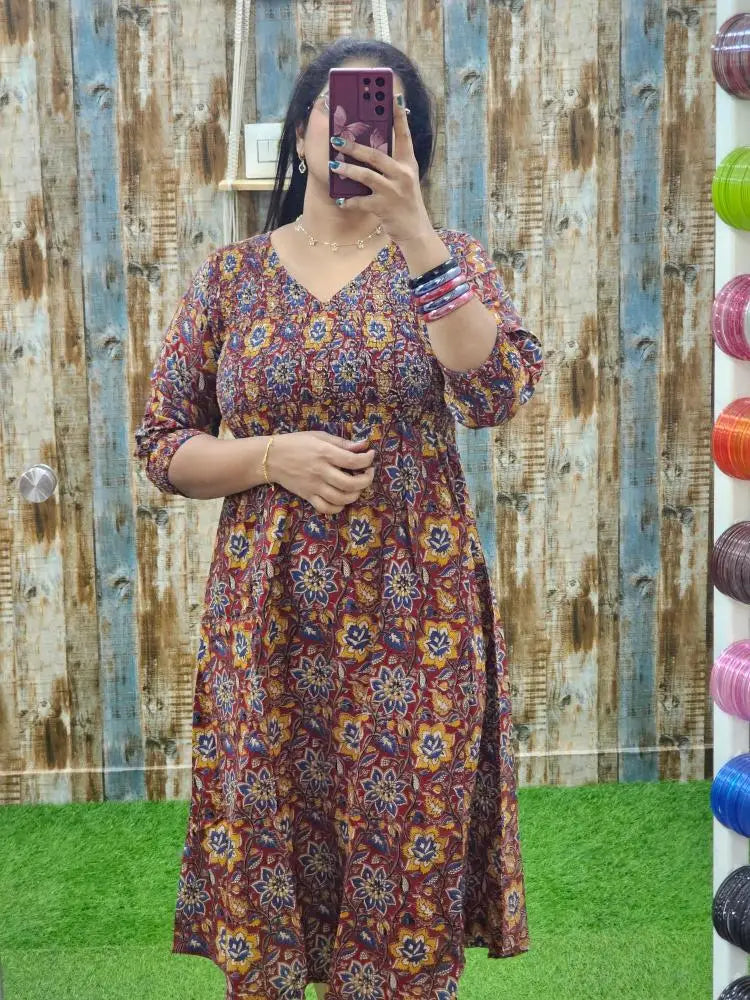 Cotton Smocking Dress ABK30