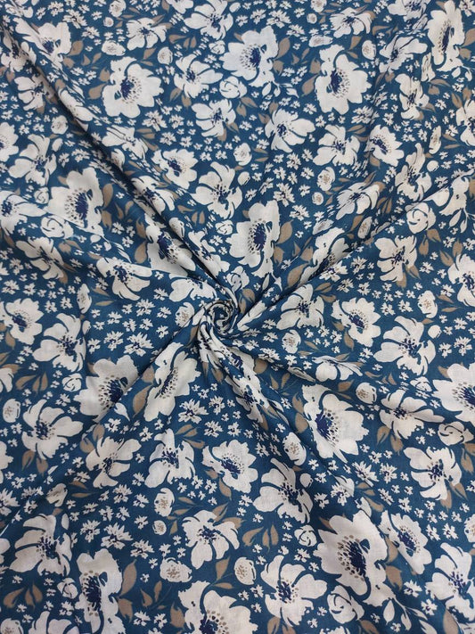 Beautiful Floral Print Cotton Fabric