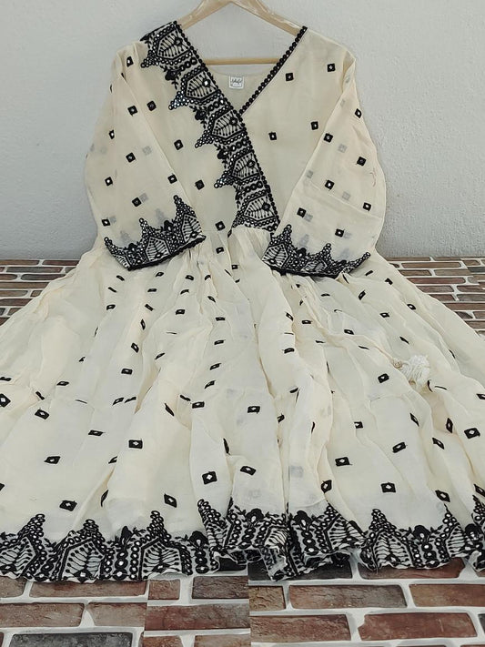 Anarkali Embroidered Kurta