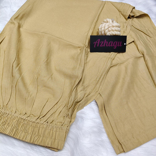 Rayon Palazzos sandal beige