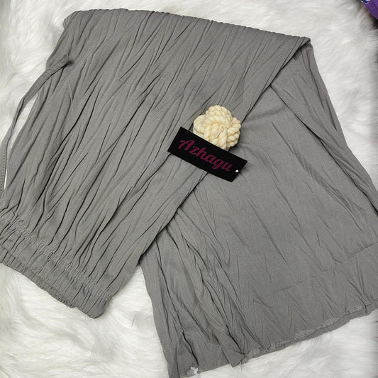 Free Size Pleated Palazzos